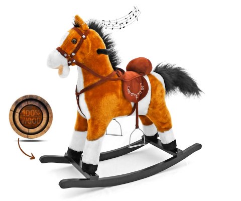 Koń Mustang jasny brąz Koń Mustang jasny brąz