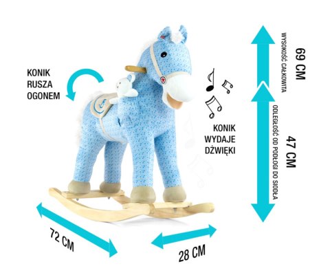 Koń Pony Blue Koń Pony Blue