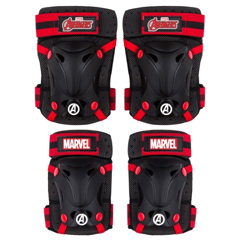 OCHRANIACZE SKATE - ZESTAW - KOLANA, ŁOKCIE, NADGARSTKI - AVENGERS OCHRANIACZE SKATE - ZESTAW - KOLANA, ŁOKCIE, NADGARSTKI - AVENGERS