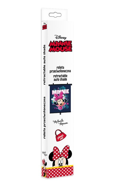 ROLETA PRZECIWSŁONECZNA 1SZT 36*45CM MINNIE ROLETA PRZECIWSŁONECZNA 1SZT 36*45CM MINNIE
