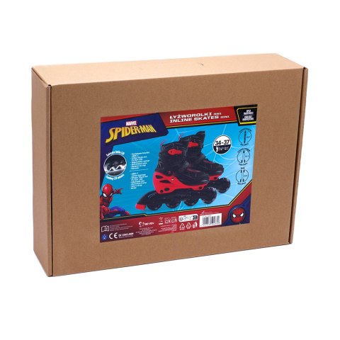 ROLKI SOFT BOOT 3 IN 1 - SPIDER-MAN - ROZMIAR 34-37 ROLKI SOFT BOOT 3 IN 1 - SPIDER-MAN - ROZMIAR 34-37