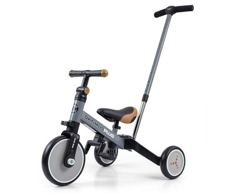 Milly Mally Rowerek 4w1 Optimus Plus Grey Milly Mally Rowerek 4w1 Optimus Plus Grey