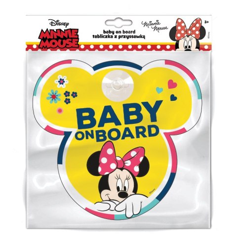 TABLICZKA BABY ON BOARD MINNIE TABLICZKA BABY ON BOARD MINNIE