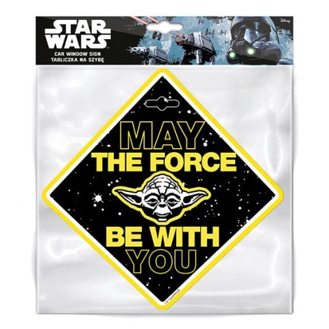 TABLICZKA BABY ON BOARD STAR WARS - YODA TABLICZKA BABY ON BOARD STAR WARS - YODA