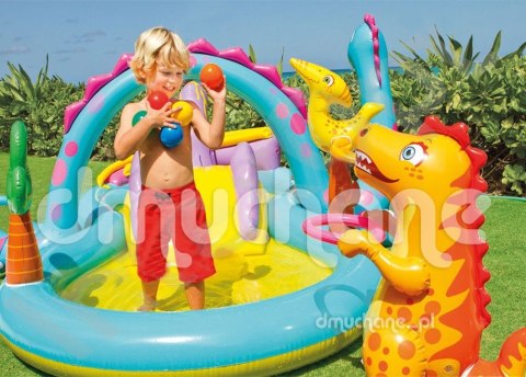 Basen dmuchany, plac zabaw Dinozaury 302 x 229 x 112 cm INTEX 57135 Basen dmuchany, plac zabaw Dinozaury 302 x 229 x 112 cm INTEX 57135