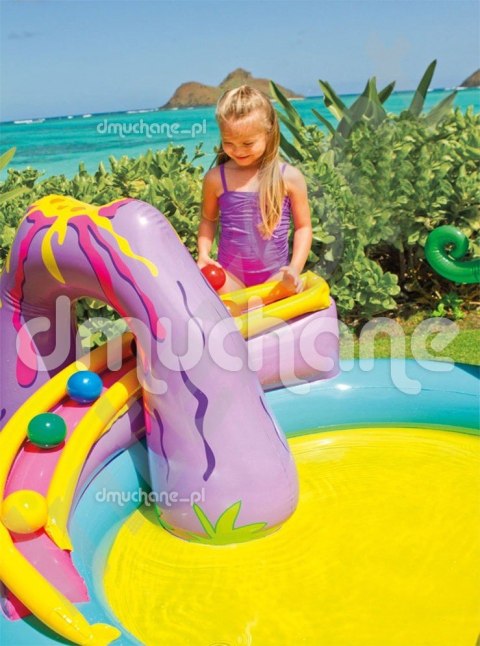 Basen dmuchany, plac zabaw Dinozaury 302 x 229 x 112 cm INTEX 57135 Basen dmuchany, plac zabaw Dinozaury 302 x 229 x 112 cm INTEX 57135