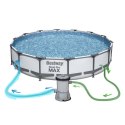 Basen ogrodowy stelażowy 457 x 107 cm zestaw 11w1 Bestway