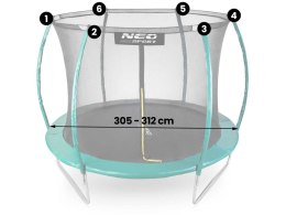 SIATKA WEWNĘTRZNA DO TRAMPOLINY ROZMIAR 312 CM