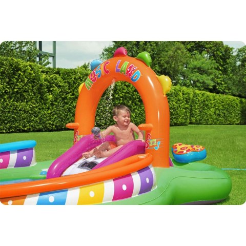 Basen zabaw dmuchany Sing 'N splash 295 x 190 x 137 cm Bestway 53117 Basen zabaw dmuchany Sing 'N splash 295 x 190 x 137 cm Bestway 53117