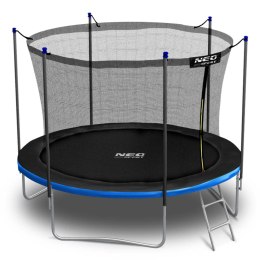 TRAMPOLINA OGRODOWA ROZMIAR 312CM Z SIATKĄ WEWNĘTRZNĄ I DRABINKĄ
