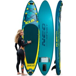 DESKA SUP AQUASURF 10.6 TURKUS/DARK BLUE ROZMIAR 320 x 84 x 15 CM