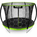 Trampolina ogrodowa profilowana 14ft/435cm z siatką wewnętrzną Neo-Sport