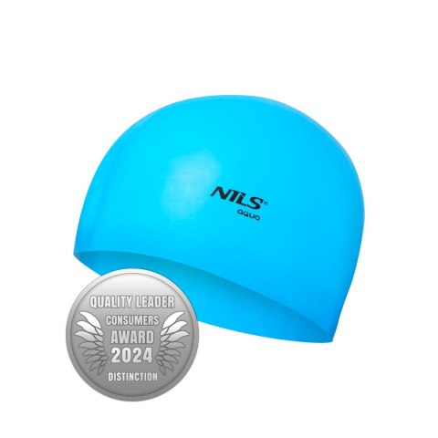 NQC JEDNOKOLOROWY BL02 NIEBIESKI CZEPEK SILIKONOWY NILS AQUA NILS AQUA NQC JEDNOKOLOROWY BL02 NIEBIESKI CZEPEK SILIKONOWY NILS AQUA NILS AQUA