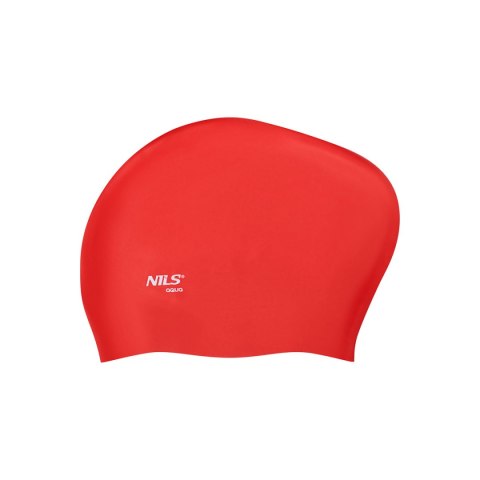NQC JEDNOKOLOROWY CZERWONY CZEPEK SILIKONOWY DO DŁUGICH WŁOSÓW NILS AQUA NILS AQUA NQC JEDNOKOLOROWY CZERWONY CZEPEK SILIKONOWY DO DŁUGICH WŁOSÓW NILS AQUA NILS AQUA