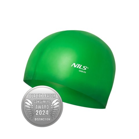 NQC JEDNOKOLOROWY GR02 ZIELONY CZEPEK SILIKONOWY NILS AQUA NILS AQUA NQC JEDNOKOLOROWY GR02 ZIELONY CZEPEK SILIKONOWY NILS AQUA NILS AQUA
