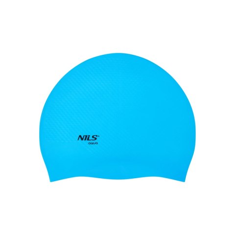 NQC JEDNOKOLOROWY JASNONIEBIESKI CZEPEK SILIKONOWY DOTS NILS AQUA NILS AQUA NQC JEDNOKOLOROWY JASNONIEBIESKI CZEPEK SILIKONOWY DOTS NILS AQUA NILS AQUA