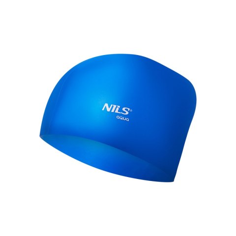 NQC JEDNOKOLOROWY NIEBIESKI CZEPEK SILIKONOWY DO DŁUGICH WŁOSÓW NILS AQUA NILS AQUA NQC JEDNOKOLOROWY NIEBIESKI CZEPEK SILIKONOWY DO DŁUGICH WŁOSÓW NILS AQUA NILS AQUA