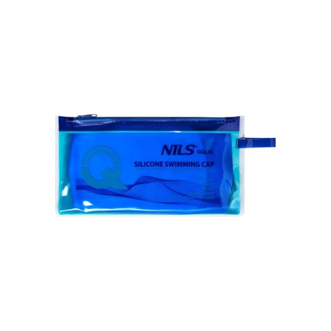 NQC JEDNOKOLOROWY NIEBIESKI CZEPEK SILIKONOWY DO DŁUGICH WŁOSÓW NILS AQUA NILS AQUA NQC JEDNOKOLOROWY NIEBIESKI CZEPEK SILIKONOWY DO DŁUGICH WŁOSÓW NILS AQUA NILS AQUA