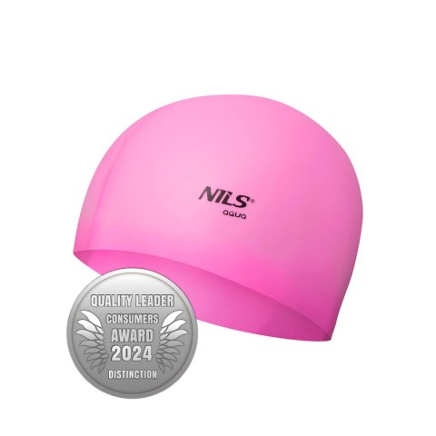 NQC JEDNOKOLOROWY PK02 JASNORÓŻOWY CZEPEK SILIKONOWY NILS AQUA NILS AQUA NQC JEDNOKOLOROWY PK02 JASNORÓŻOWY CZEPEK SILIKONOWY NILS AQUA NILS AQUA