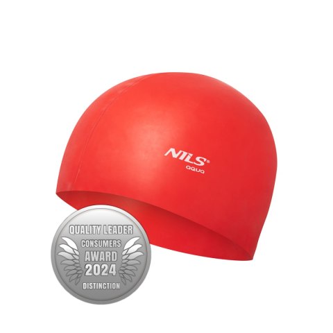 NQC JEDNOKOLOROWY RD01 CZERWONY CZEPEK SILIKONOWY NILS AQUA NILS AQUA NQC JEDNOKOLOROWY RD01 CZERWONY CZEPEK SILIKONOWY NILS AQUA NILS AQUA