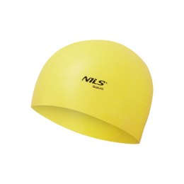 NQC JEDNOKOLOROWY ŻÓŁTY CZEPEK SILIKONOWY DOTS NILS AQUA NILS AQUA