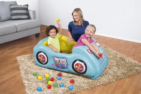 Bestway 93535 FISHER PRICE DMUCHANY SAMOCHÓD WYŚCIGOWY Z PIŁKAMI 119cm x 79cm x 51cm Bestway 93535 FISHER PRICE DMUCHANY SAMOCHÓD WYŚCIGOWY Z PIŁKAMI 119cm x 79cm x 51cm
