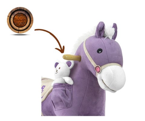 Koń Pony Purple Koń Pony Purple