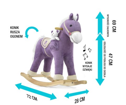 Koń Pony Purple Koń Pony Purple