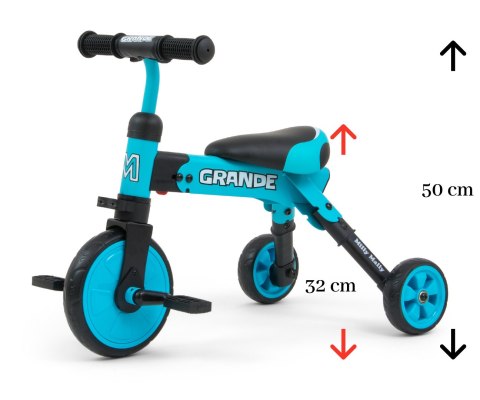 Rowerek 2w1 Grande Blue Rowerek 2w1 Grande Blue