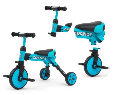 Rowerek 2w1 Grande Blue Rowerek 2w1 Grande Blue