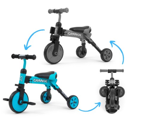 Rowerek 2w1 Grande Blue Rowerek 2w1 Grande Blue
