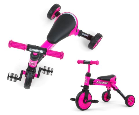 Rowerek 2w1 Grande Pink Rowerek 2w1 Grande Pink