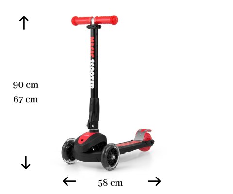 Scooter Magic Red Scooter Magic Red