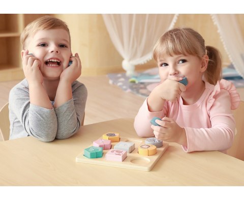 Viga 44012 PolarB Układanka 2w1 Puzzle - kształty Viga 44012 PolarB Układanka 2w1 Puzzle - kształty