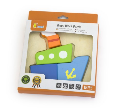 Viga 50171 Pierwsze puzzle maluszka - Statek Viga 50171 Pierwsze puzzle maluszka - Statek