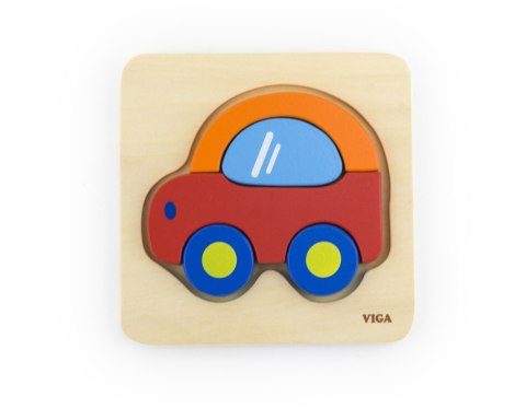 Viga 50172 Pierwsze puzzle maluszka - samochód Viga 50172 Pierwsze puzzle maluszka - samochód