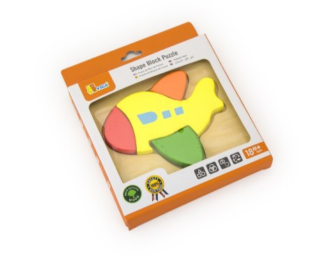 Viga 50173 Pierwsze puzzle maluszka - samolot Viga 50173 Pierwsze puzzle maluszka - samolot
