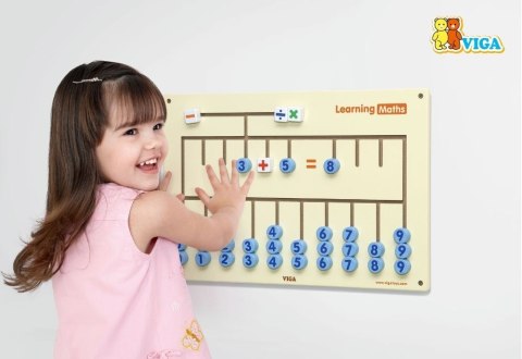 Viga 50675 Sensoryczna tablica - nauka cyferek Viga 50675 Sensoryczna tablica - nauka cyferek
