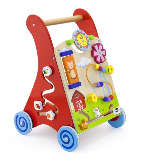 Viga 50950 Edukacyjny chodzik dla dzieci - red Viga 50950 Edukacyjny chodzik dla dzieci - red