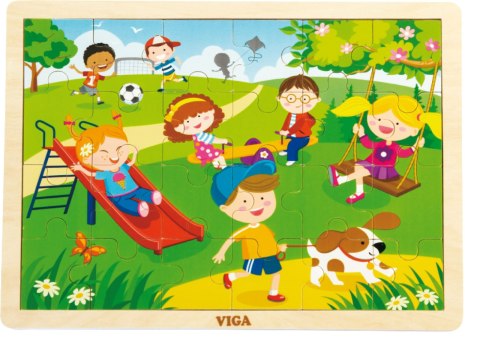 Viga 51269 Puzzle cztery pory roku - wiosna Viga 51269 Puzzle cztery pory roku - wiosna