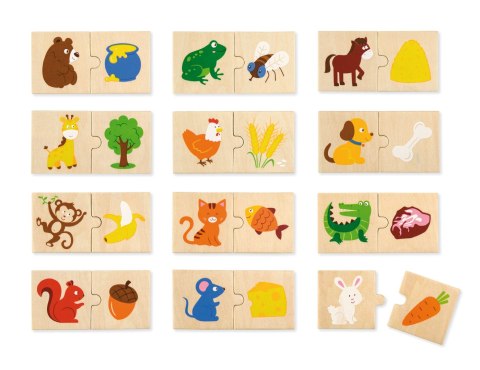 Viga 51607 Puzzle nakarm zwierzątko Viga 51607 Puzzle nakarm zwierzątko