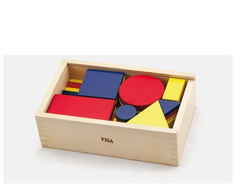 Viga 56164 Klocki logiczne - figury geometryczne Viga 56164 Klocki logiczne - figury geometryczne