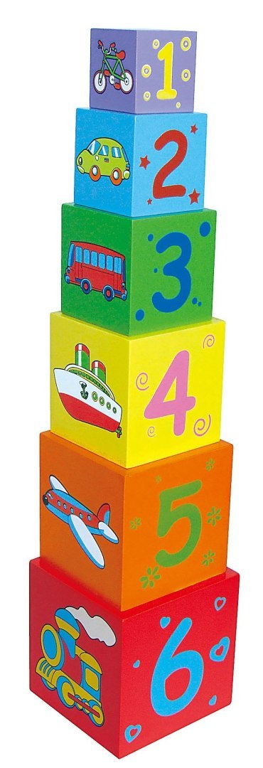 Viga 59461 Piramidka edukacyjna - jedno w drugie Viga 59461 Piramidka edukacyjna - jedno w drugie