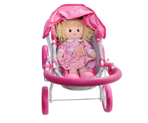 Wózek dla lalek Dori Prestige Pink Wózek dla lalek Dori Prestige Pink