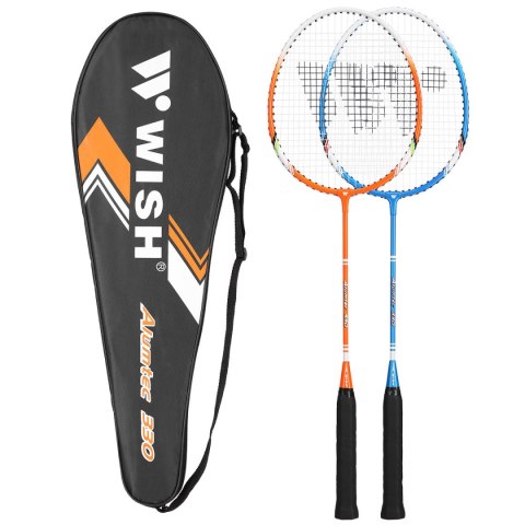 ALUMTEC 330K ZESTAW RAKIET DO BADMINTONA NIEBIESKI+ORANGE WISH WISH ALUMTEC 330K ZESTAW RAKIET DO BADMINTONA NIEBIESKI+ORANGE WISH WISH