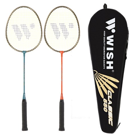 ALUMTEC 550K ZESTAW RAKIET DO BADMINTONA WISH WISH ALUMTEC 550K ZESTAW RAKIET DO BADMINTONA WISH WISH