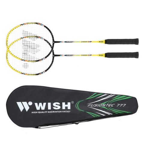 FUSIONTEC 777K ZESTAW RAKIET DO BADMINTONA WISH WISH FUSIONTEC 777K ZESTAW RAKIET DO BADMINTONA WISH WISH