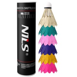 LOTKI Z PIÓR MULTICOLOR 6 SZTUK