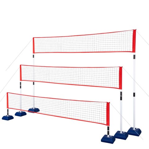 SIATKA MULTIFUNKCYJNA 3w1 DO BADMINTON+TENIS+SIATKÓWKA POKROWIEC PEŁNY
