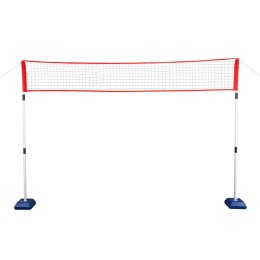 SIATKA MULTIFUNKCYJNA 3w1 DO BADMINTON+TENIS+SIATKÓWKA POKROWIEC PEŁNY